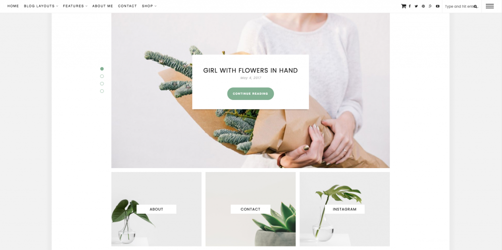 Theme WordPress Monica pour le blog FouettMagic